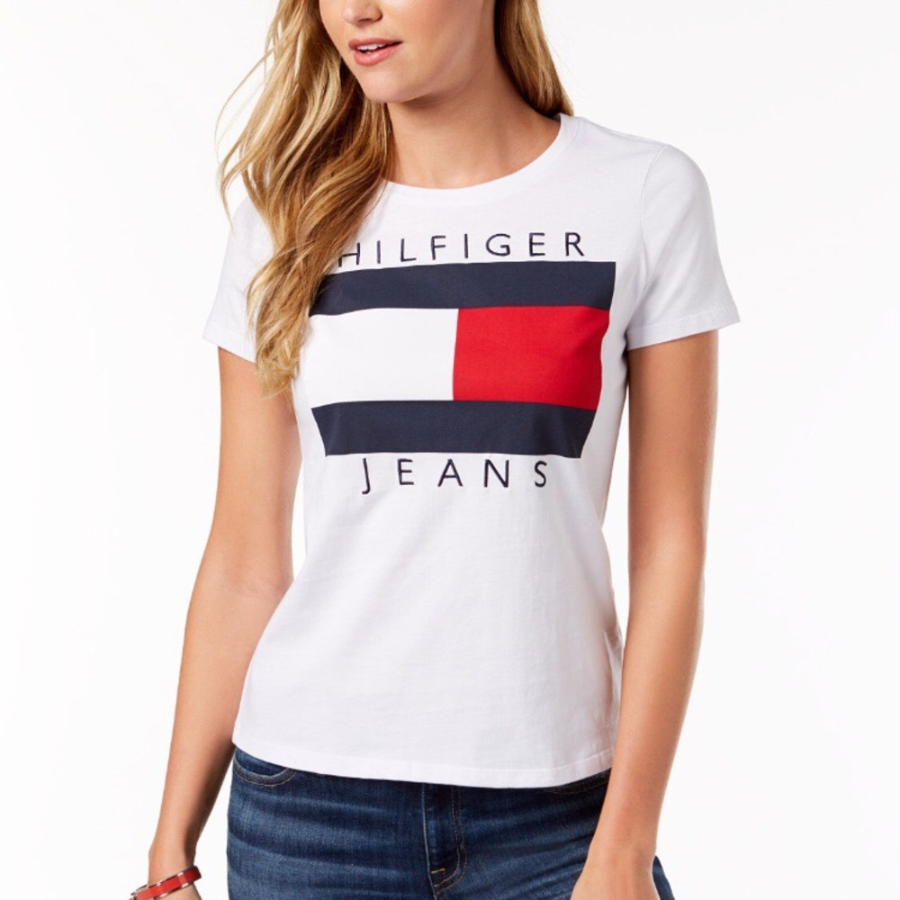 Tommy Hilfiger, Classic Iconic Cotton Logo T-Shirt